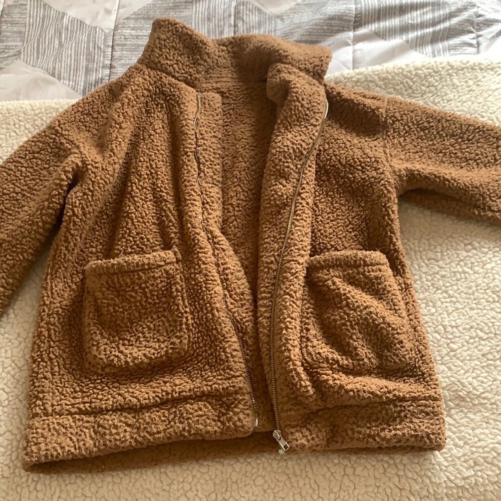 I am selling a fluffy jacket